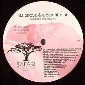 Italoboyz & Alban Hi-Dini - Buscando Una Fiesta EP