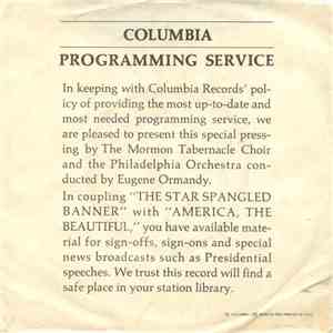 The Mormon Tabernacle Choir - The Star-Spangled Banner / America, The Beaut ...