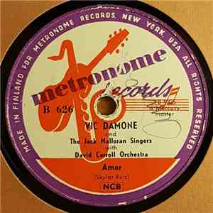 Vic Damone And The Jack Halloran Singers With David Carroll Orchestra - Amor / Sugar