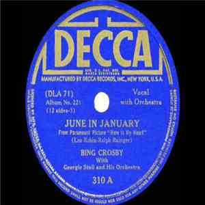 Bing Crosby - June In January / Love Is Just Around The Corner