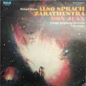 Richard Strauss - Chicago Symphony Orchestra, Fritz Reiner - Also Sprach Zarathustra / Don Juan