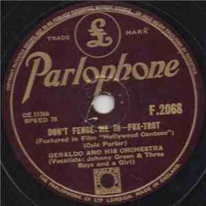 Geraldo And His Orchestra - Don't Fence Me In / A Dream World Is Waiting