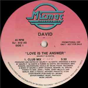 David - Love Is The Answer