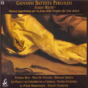 Giovanni Battista Pergolesi - Patrizia Bovi - Pino De Vittorio - Bernard Ar ...