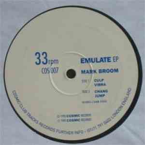 Mark Broom - Emulate EP