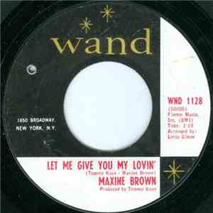 Maxine Brown - Let Me Give You My Lovin'