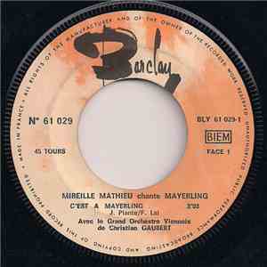 Mireille Mathieu Avec Le Grand Orchestre Viennois De Christian Gaubert - Ch ...
