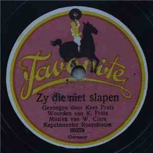 Kees Pruis - Zy Die Niet Slapen / Dat Is Het Verschil