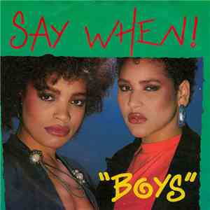 Say When! - Boys