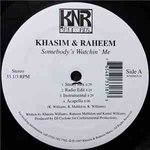Khasim & Raheem  - Somebody's Watchin' Me / Like This