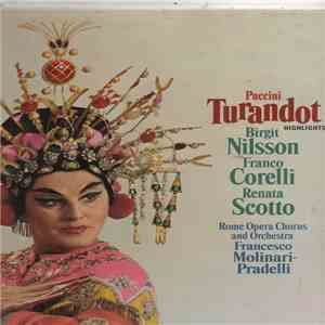Puccini, Birgit Nilsson, Franco Corelli, Renata Scotto, Rome Opera Chorus A ...