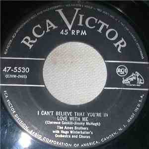 The Ames Brothers - I Can't Believe That You're In Love With Me / Boogie Wo ...