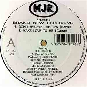 Jill Francis - Don't Believe The Lies (Remix) / Make Love To Me (Classic Mi ...