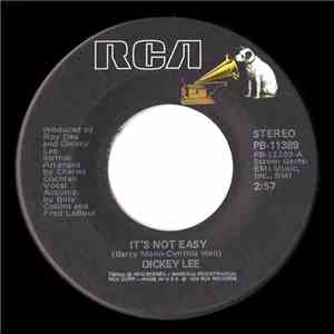 Dickey Lee - It's Not Easy