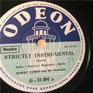Harry James And His Orchestra - Strictly Instrumental / When You're A Long, ...