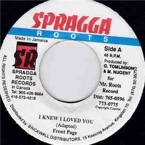Front Page  - I Knew I Loved You