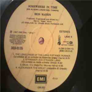 Iron Maiden - Somewhere In Time (En Algún Lugar Del Tiempo)