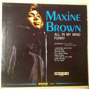 Maxine Brown Also Featuring Alice Darr - All In My Mind