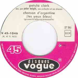 Petula Clark - La Chanson D'Argentine (Tes Yeux Bleus)