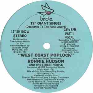 Ronnie Hudson And The Street People - West Coast Poplock