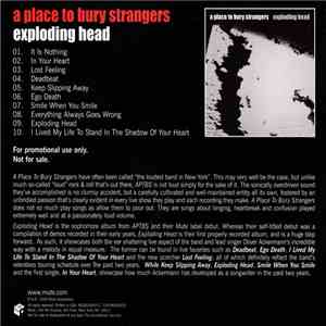 A Place To Bury Strangers - Exploding Head