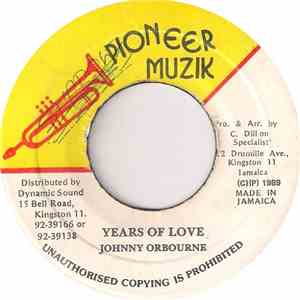 Johnny Orbourne - Years Of Love