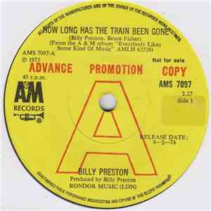 Billy Preston - How Long Has The Train Been Gone