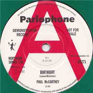 Paul McCartney - Birthday