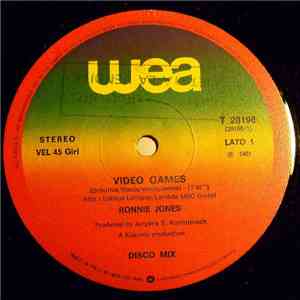 Ronnie Jones - Video Games