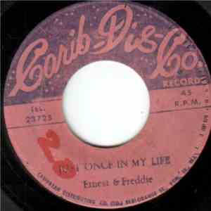 Ernest & Freddy / Glen Adams - Just Once In My Life / Mighty Organ