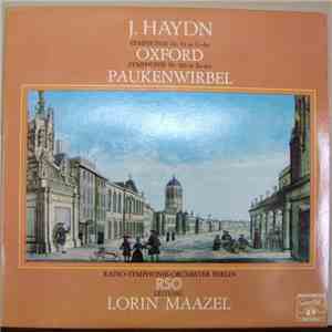 J. Haydn, RSO, Lorin Maazel - Symphonie Nr. 92 In G-dur Oxford / Symphonie  ...