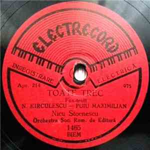 Nicu Stoenescu / Lia Crăciunescu - Toate Trec / Zi De Toamnă