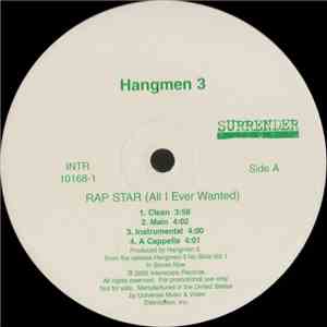 Hangmen 3 - Rap Star (All I Ever Wanted) / Ya Feel Me