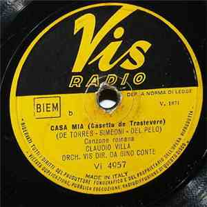 Claudio Villa - Roma Sei Sempre Tu / Casa Mia
