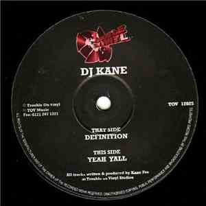 DJ Kane - Definition / Yeah Yall