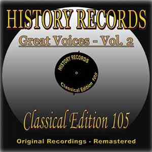 Various - History Records - Classical Edition 105 - Great Voices Volume 2