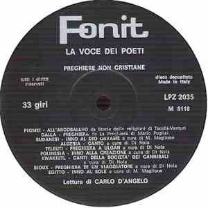 Carlo D'Angelo - Preghiere Non Cristiane