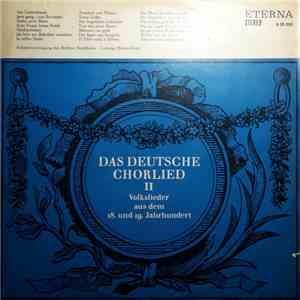 Solistenvereinigung des Berliner Rundfunks - Das Deutsche Chorlied II - Vol ...