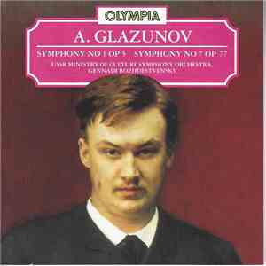 A. Glazunov — USSR Ministry Of Culture Symphony Orchestra, Gennadi Rozhdest ...