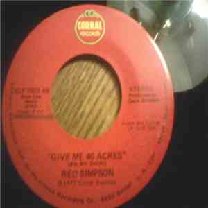 Red Simpson - Give Me 40 Acres / Truckin' Man