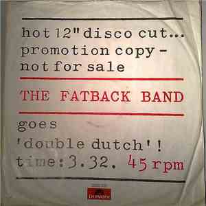 The Fatback Band - Double Dutch / Spank The Baby