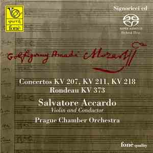 Wolfgang Amadeus Mozart, Salvatore Accardo, Prague Chamber Orchestra - Conc ...