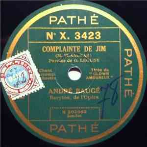 André Baugé - Complainte De Jim / La Route Est Belle