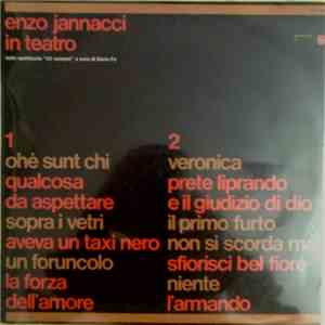 Enzo Jannacci - Enzo Jannacci In Teatro - Dallo Spettacolo 