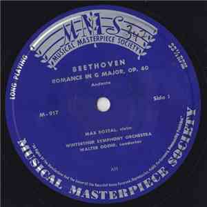 L. Van Beethoven - Winterthurer Symphonie-Orchester - Romanze In G-Dur, Op. ...