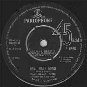 The Dave Davani Four - One Track Mind / On The Cooler Side