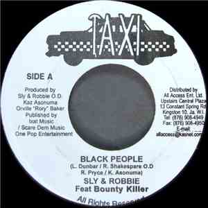 Sly & Robbie Feat. Bounty Killer / Taxi Gang - Black People / Moby Dick Ins ...