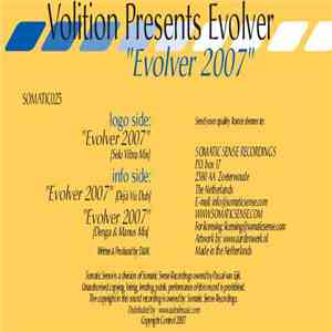 Volition Presents Evolver - Evolver 2007