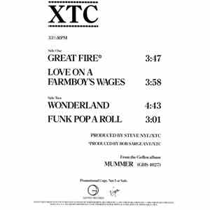 XTC - Great Fire