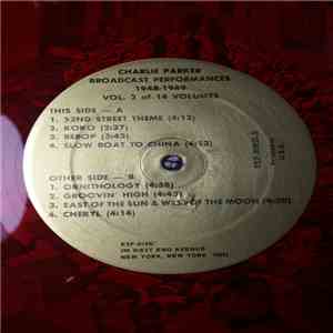 Charlie Parker - Broadcast Performances Vol. 2